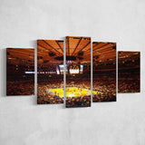 Stadium in New York Madison Garden, Stadium Canvas, Sport Art, Large Canvas, Multi Panels, Canvas Prints Wall Art Decor