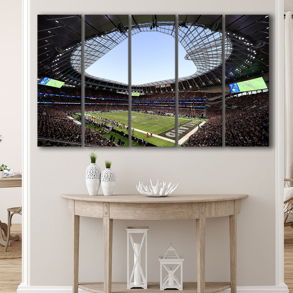 Stadium in Tottenham, Stadium Canvas, Sport Art, Gift for him, Multi Panels B, Canvas Prints Wall Art Decor
