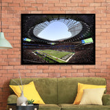 Stadium in Tottenham, Stadium Canvas, Sport Art, Gift for him, Framed Art Prints Wall Art Decor, Framed Picture