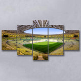 Stadoin Energa, Stadium Canvas, Sport Art, Large Canvas, Multi Panels, Canvas Prints Wall Art Decor