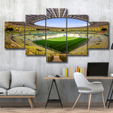 Stadoin Energa, Stadium Canvas, Sport Art, Large Canvas, Multi Panels, Canvas Prints Wall Art Decor