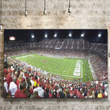 Stanford Cardinal Stadium Canvas Prints Stanford Stadium Wall Art American,Sport Stadium Art Prints, Fan Gift, Wall Decor