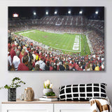 Stanford Cardinal Stadium Canvas Prints Stanford Stadium Wall Art American,Sport Stadium Art Prints, Fan Gift, Wall Decor