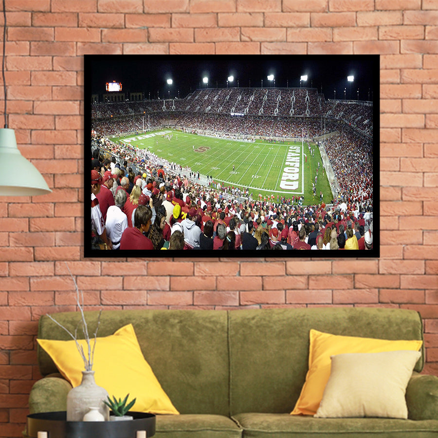 Stanford Cardinal Stadium Art Prints Stanford Stadium Wall Art American,Sport Stadium Art Prints, Fan Gift, Wall Decor