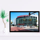 Staples Center Wall Art Los Angeles Lakers Stadium Art Prints,Sport Stadium Art Prints, Fan Gift, Wall Decor