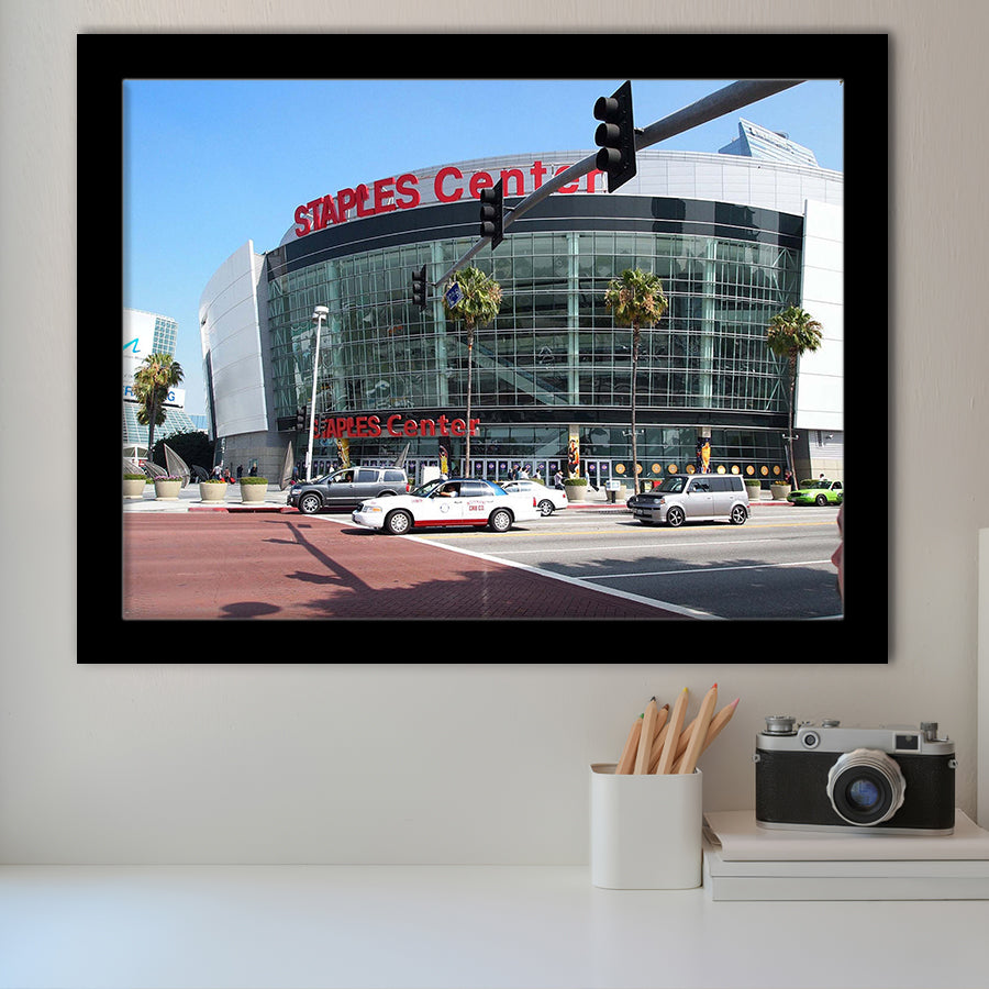 Staples Center Wall Art Los Angeles Lakers Stadium Art Prints,Sport Stadium Art Prints, Fan Gift, Wall Decor