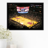 Staples Center in La, Stadium Canvas, Sport Art, Gift for him, Framed Canvas Prints Wall Art Decor, Framed Picture