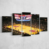 Staples Center in La, Stadium Canvas, Sport Art, Large Canvas, Multi Panels, Canvas Prints Wall Art Decor