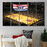 Staples Center in La, Stadium Canvas, Sport Art, Gift for him, Multi Panels B, Canvas Prints Wall Art Decor