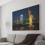 Statue Of Liberty In New York Canvas Wall Art - Canvas Prints, Prints for Sale, Canvas Painting, Canvas On Sale