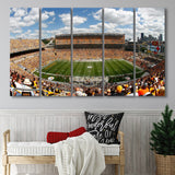 Steelers Heinz Field, Stadium Canvas, Sport Art, Gift for him, Multi Panels B, Canvas Prints Wall Art Decor