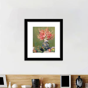 Still life of fruits and flowers by Pierre Auguste Renoir - Art Prints, Framed Prints, Wall Art Prints, Frame Art