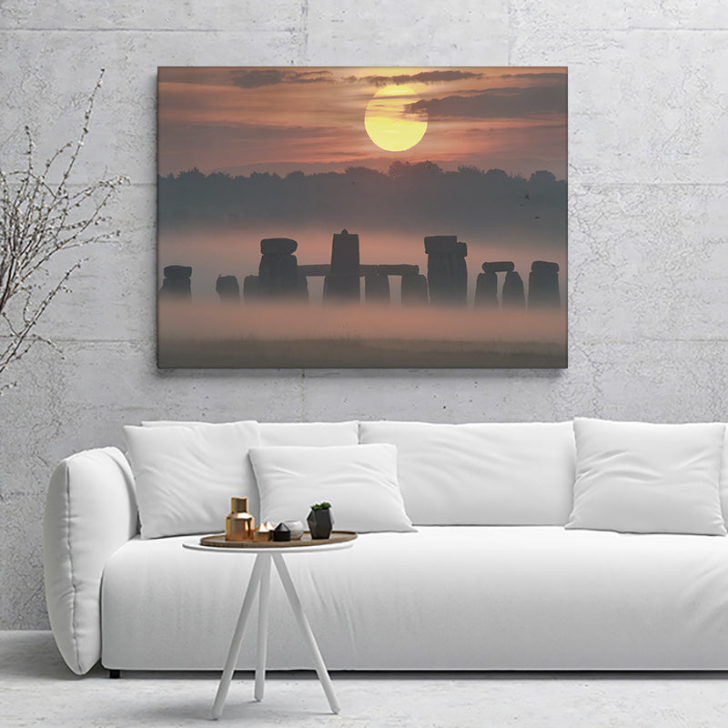 Stoned Henge The Renaissance Mathematicus Canvas Wall Art - Canvas Prints, Prints for Sale, Canvas Painting, Canvas On Sale