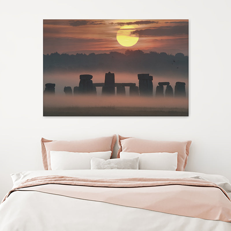 Stoned Henge The Renaissance Mathematicus Canvas Wall Art - Canvas Prints, Prints for Sale, Canvas Painting, Canvas On Sale