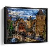 Strasbourg Framed Canvas Prints Wall Art Decor - Painting Canvas, Framed Picture, Home Decor