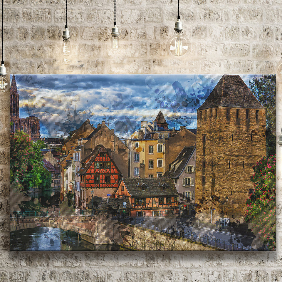 Strasbourg Canvas Prints Wall Art Decor - Painting Canvas, Art Print, Home Decor, Ready to Hang