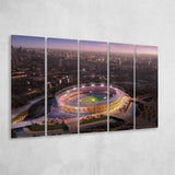 Stratford Olympic Stadium, Stadium Canvas, Sport Art, Gift for him, Multi Panels B, Canvas Prints Wall Art Decor
