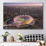 Stratford Olympic Stadium, Stadium Canvas, Sport Art, Gift for him, Fan Gift, Canvas Prints Wall Art Decor