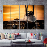 Stunning Scenery F16 5 Pieces B Canvas Prints Wall Art - Painting Canvas, Multi Panels,5 Panel, Wall Decor