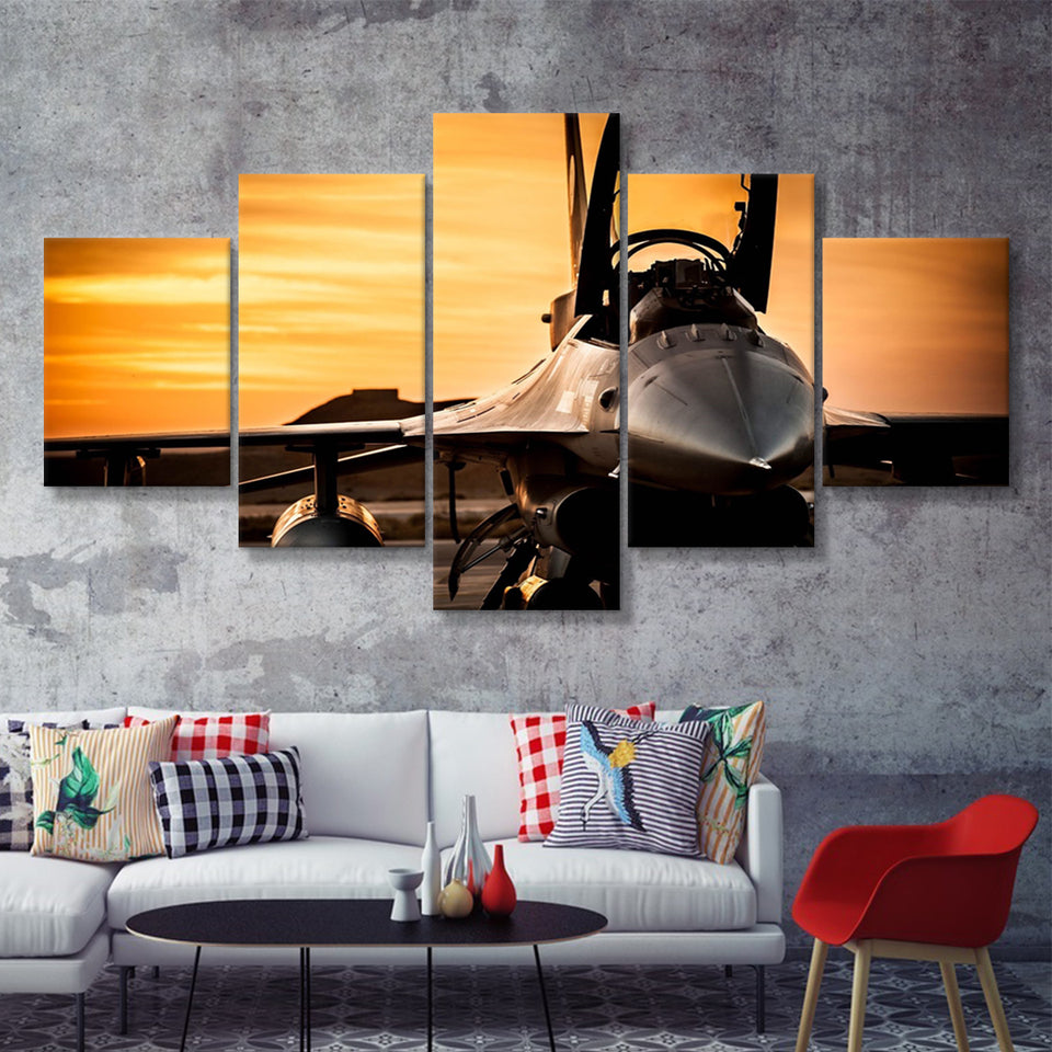 Stunning Scenery F16  5 Pieces Canvas Prints Wall Art - Painting Canvas, Multi Panels, 5 Panel, Wall Decor