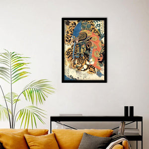 Suikoden Series - Utagawa Kuniyoshi - Art Print, Frame Art, Painting Art