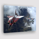 Sukhoi Su 27 Flanker Fighter Aircraft Canvas Prints Wall Art Decor - Painting Canvas, Art Prints, Ready to Hang