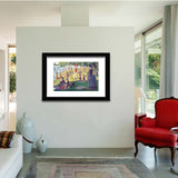 Sunday Afternoon On The Island Of La Grande Jatte By Georges Seurat-Canvas art,Art Print,Frame art,Plexiglass cover