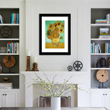 Sunflowers_Vincent Van Gogh-Art Print,Frame Art,Plexiglass Cover