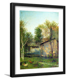 Sunny Day By Isaac Levitan-Canvas Art,Art Print,Framed Art,Plexiglass cover