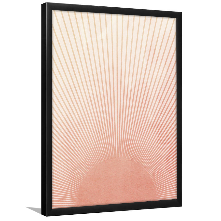 Sunrise Framed Art Print Wall Decor - Painting Art, Framed Picture, Home Decor