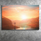 Sunset Faith Canvas Prints - Painting Canvas, Canvas Art, Prints for Sale, Wall Art, Wall Decor