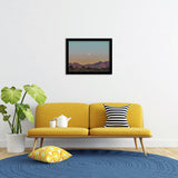 Sunset Moon Ridge - Mountain Art, Print Art, Frame Art