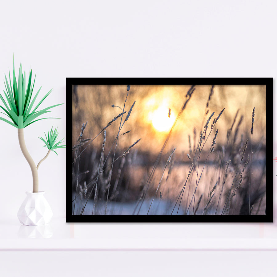 Sunset Wall Art Framed Art Prints Wall Art Decor, Framed Picture, Home Decor