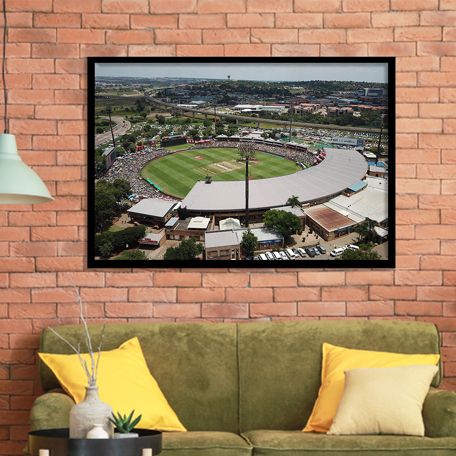 SuperSport Park, Stadium Canvas, Sport Art, Gift for him, Framed Art Prints Wall Art Decor, Framed Picture