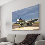 Supermarine Spitfire Airplane Canvas Prints Wall Art Decor - Painting Canvas, Art Prints, Ready to Hang
