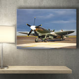Supermarine Spitfire Airplane Canvas Prints Wall Art Decor - Painting Canvas, Art Prints, Ready to Hang