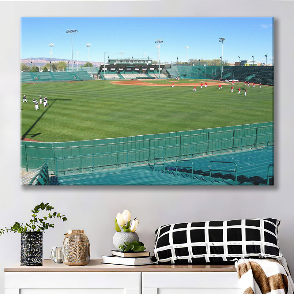 Suplizio Field Stadium Canvas Prints Grand Junction Rockies Wall Art,Sport Stadium Art Prints, Fan Gift, Wall Decor