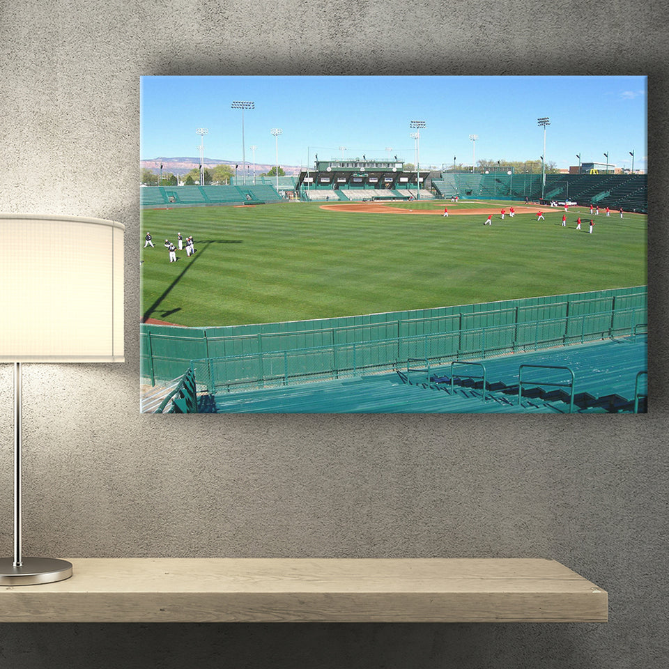 Suplizio Field Stadium Canvas Prints Grand Junction Rockies Wall Art,Sport Stadium Art Prints, Fan Gift, Wall Decor
