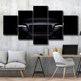 Supper Black Car Sport Car Large Canvas Prints Multi Panels Wall Art Prints Home Decor