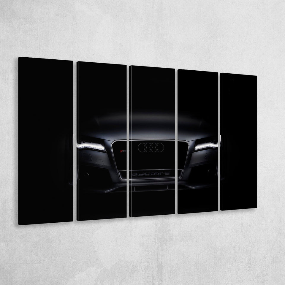 Supper Black Car Sport Car Extra Large Canvas Prints Multi Panels B Wall Art Prints Home Decor