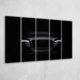 Supper Black Car Sport Car Extra Large Canvas Prints Multi Panels B Wall Art Prints Home Decor