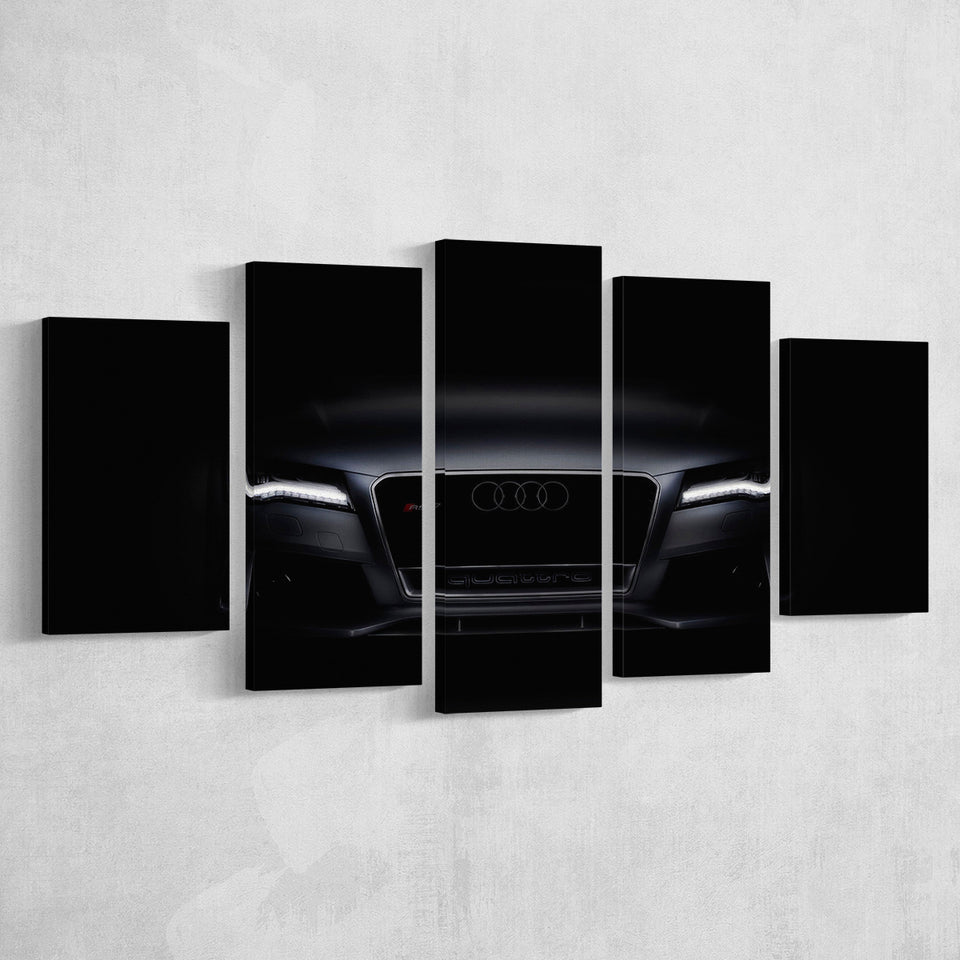 Supper Black Car Sport Car Large Canvas Prints Multi Panels Wall Art Prints Home Decor