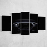 Supper Black Car Sport Car Large Canvas Prints Multi Panels Wall Art Prints Home Decor