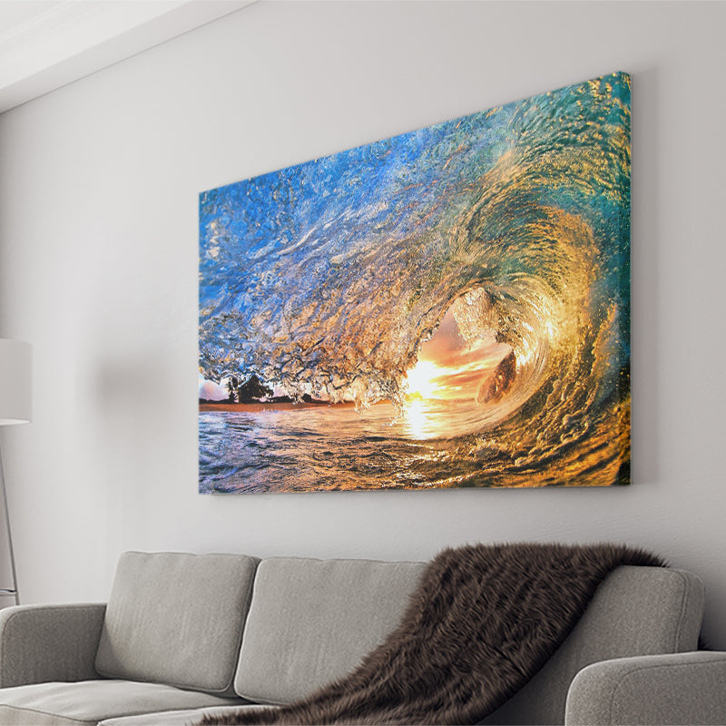 Surf Canvas Wall Art - Canvas Prints, Prints For Sale, Painting