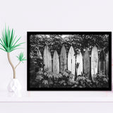 Surfboards Art Black And White Print, Vintage Surfboards Framed Art Prints, Wall Art,Home Decor,Framed Picture