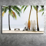 Surfboards Original Canvas Prints Wall Art Decor - Paiting Canvas, Art Prints, Wall Decor, For Sale