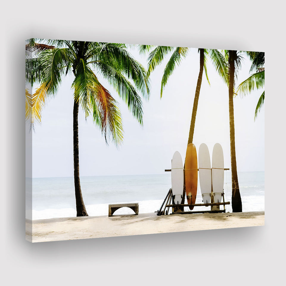 Surfboards Original Canvas Prints Wall Art Decor - Paiting Canvas, Art Prints, Wall Decor, For Sale