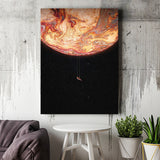 Swing - Space Art Canvas Wall Art - Canvas Prints, Canvas Paintings, Prints For Sale, Canvas On Sale