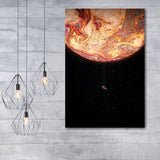 Swing - Space Art Canvas Wall Art - Canvas Prints, Canvas Paintings, Prints For Sale, Canvas On Sale