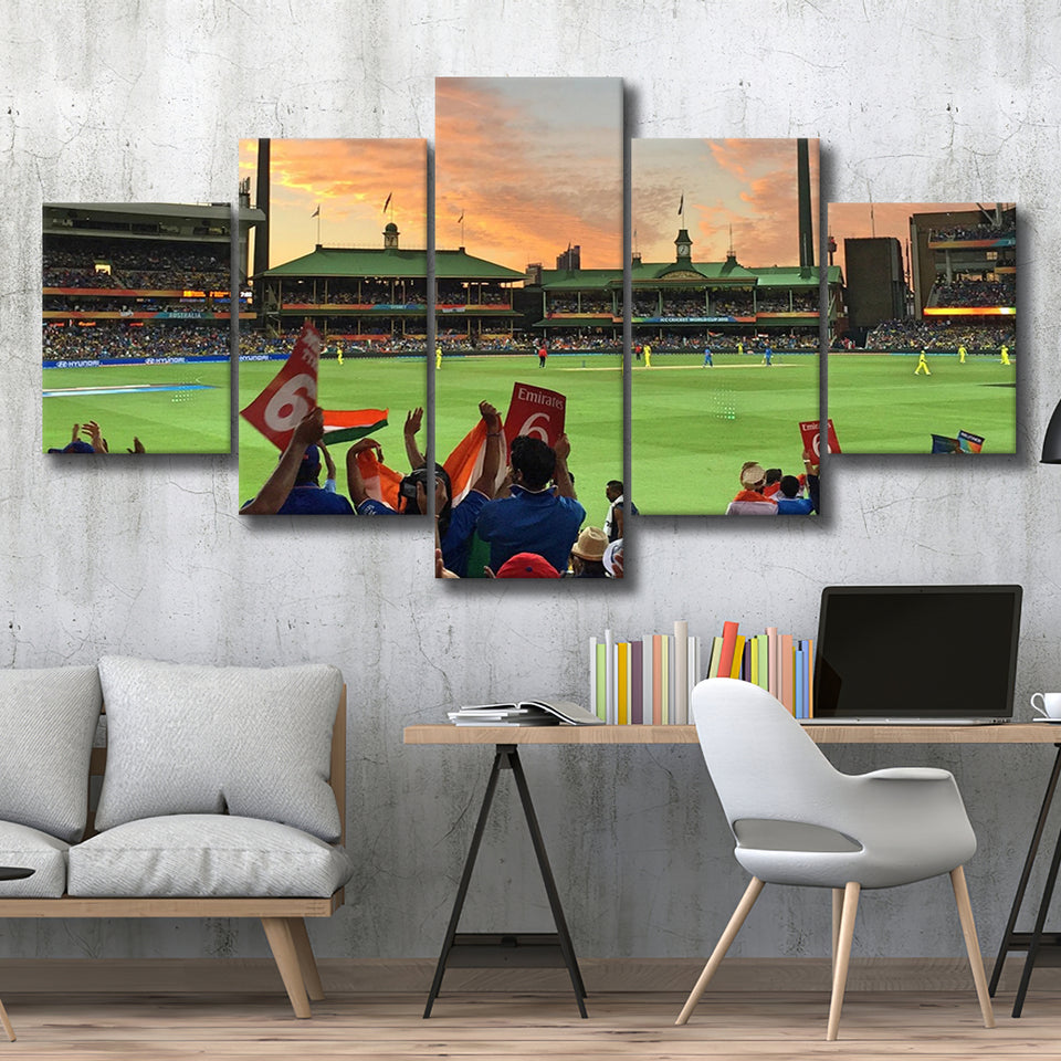 Sydney Cricket Ground, Stadium Canvas, Sport Art, Large Canvas, Multi Panels, Canvas Prints Wall Art Decor